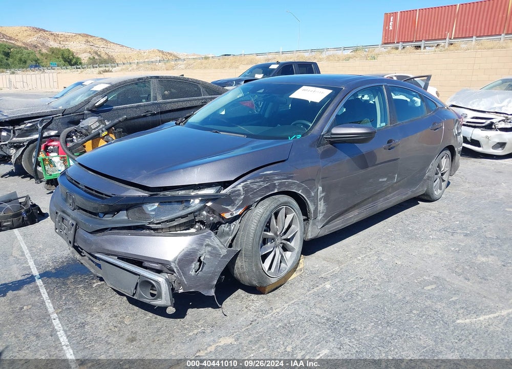 2019 HONDA CIVIC EX VIN: 19XFC1F31KE204776