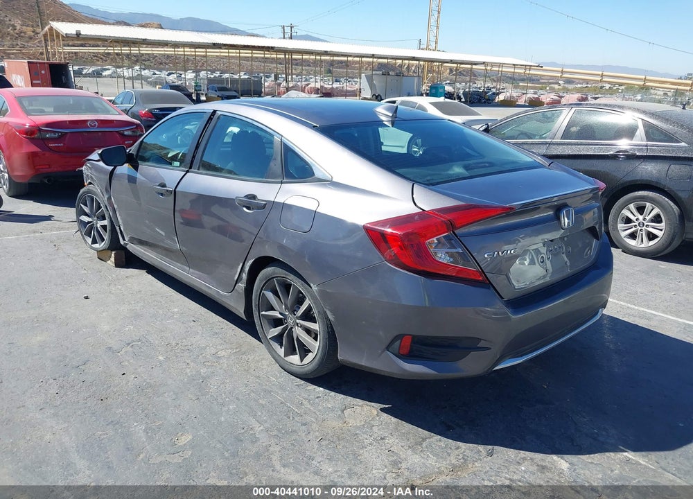 2019 HONDA CIVIC EX VIN: 19XFC1F31KE204776