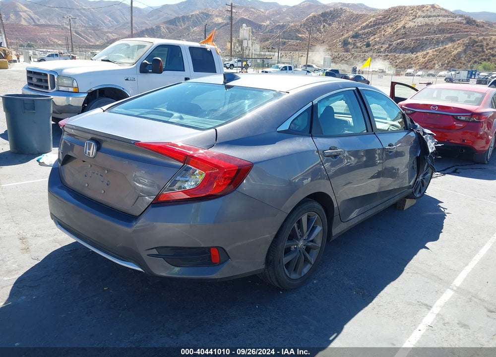 2019 HONDA CIVIC EX VIN: 19XFC1F31KE204776