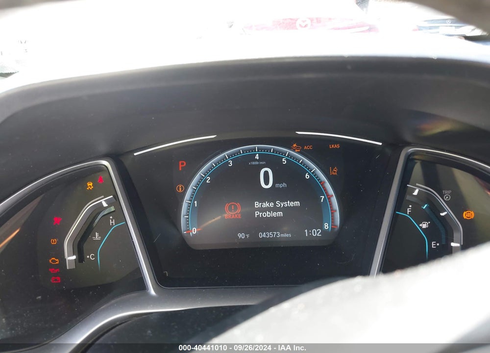 2019 HONDA CIVIC EX VIN: 19XFC1F31KE204776