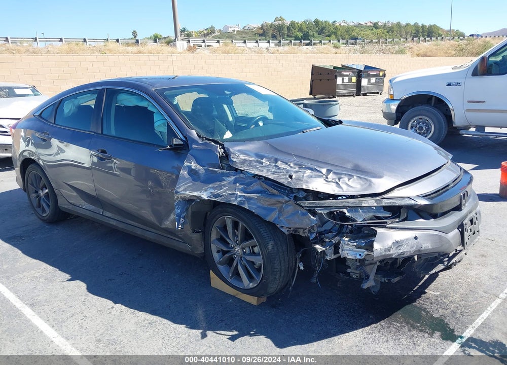 2019 HONDA CIVIC EX VIN: 19XFC1F31KE204776