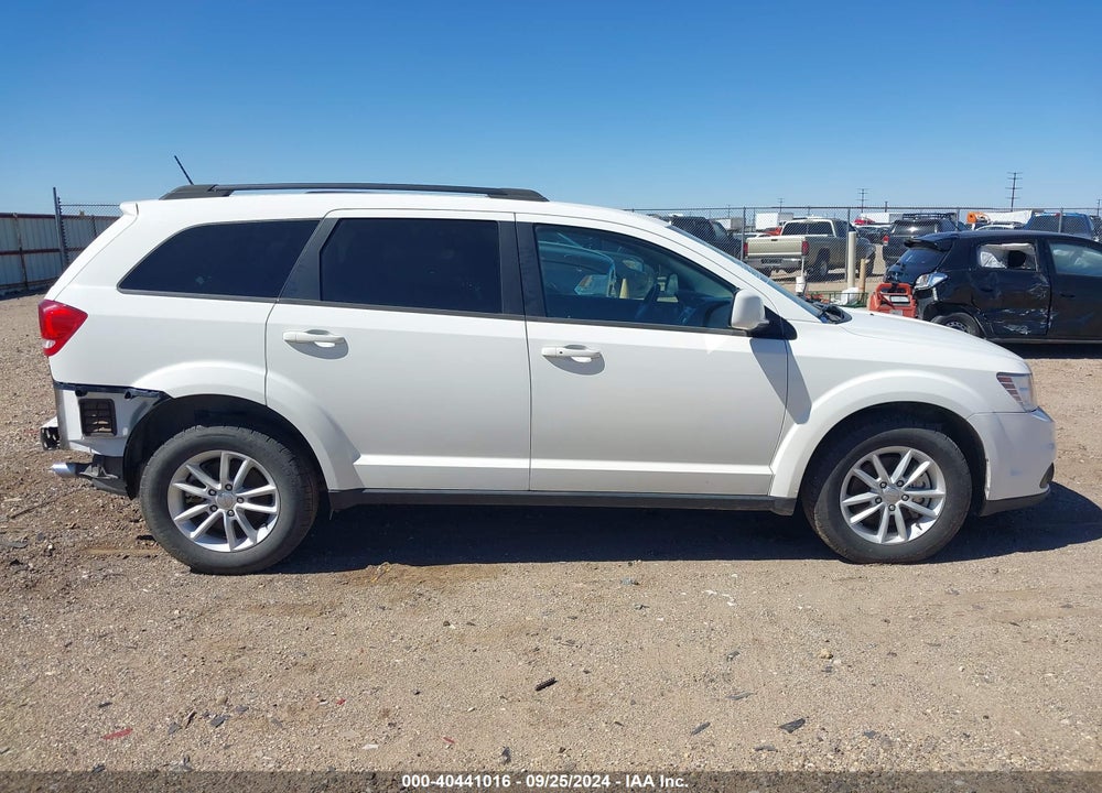 2016 DODGE JOURNEY SXT VIN: 3C4PDCBG5GT231780