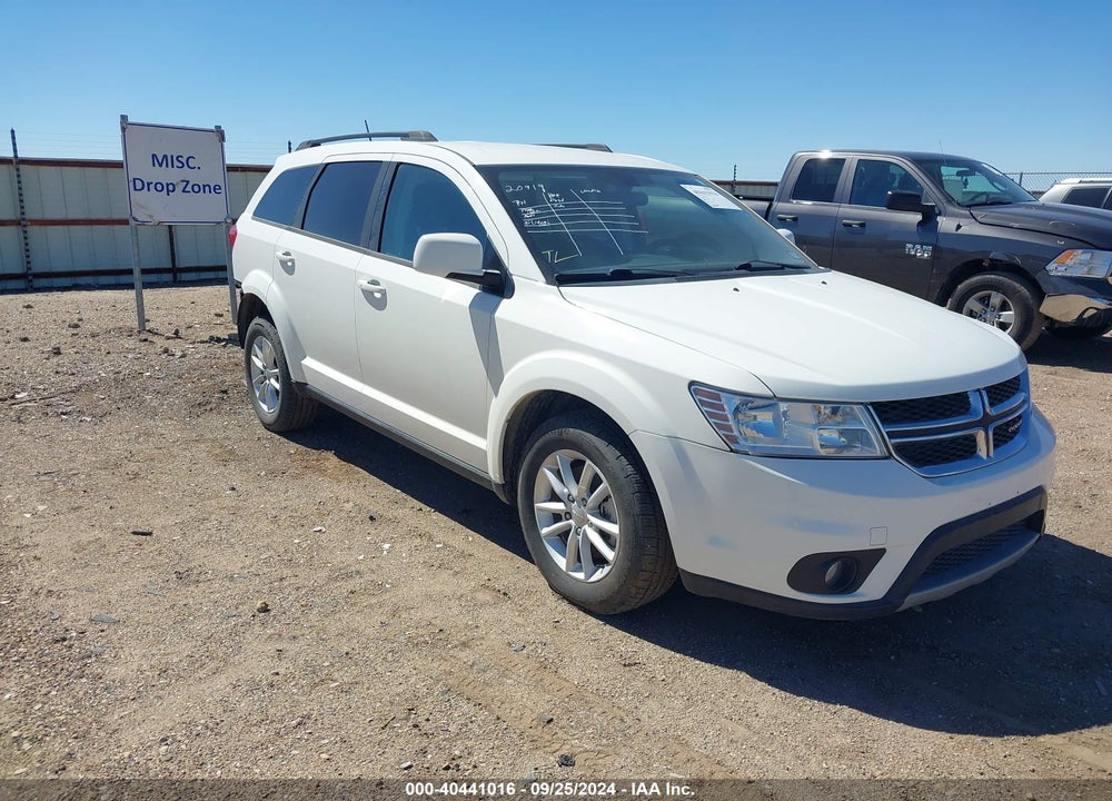 2016 DODGE JOURNEY SXT VIN: 3C4PDCBG5GT231780
