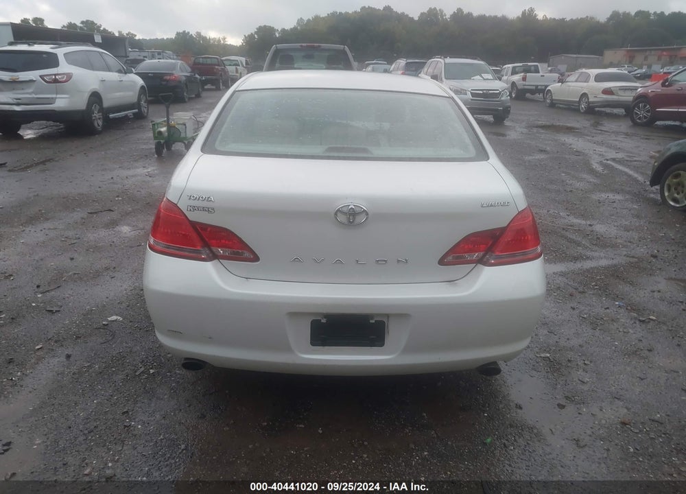 2007 TOYOTA AVALON LIMITED VIN: 4T1BK36B17U217018