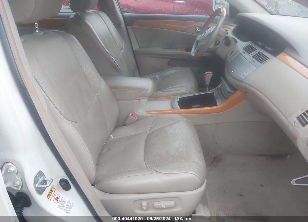 2007 TOYOTA AVALON LIMITED VIN: 4T1BK36B17U217018