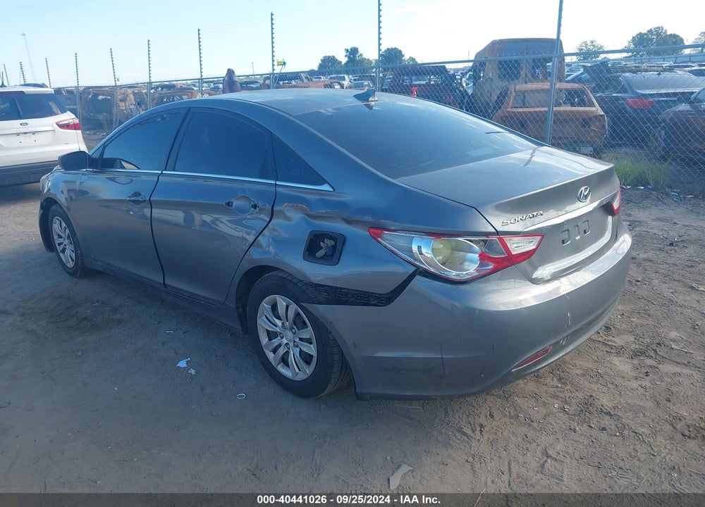 2012 HYUNDAI SONATA GLS VIN: 5NPEB4AC4CH459216