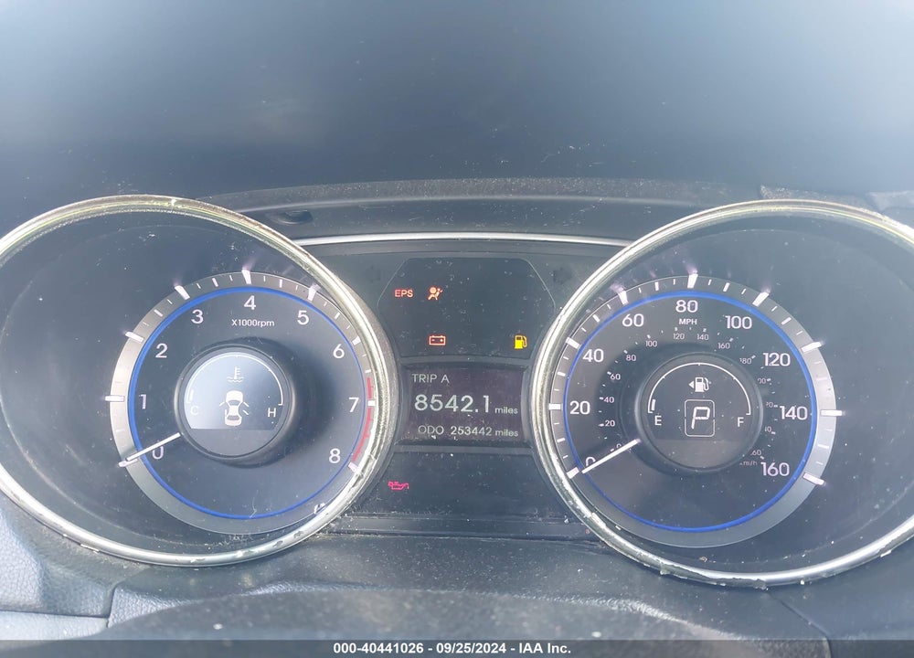 2012 HYUNDAI SONATA GLS VIN: 5NPEB4AC4CH459216
