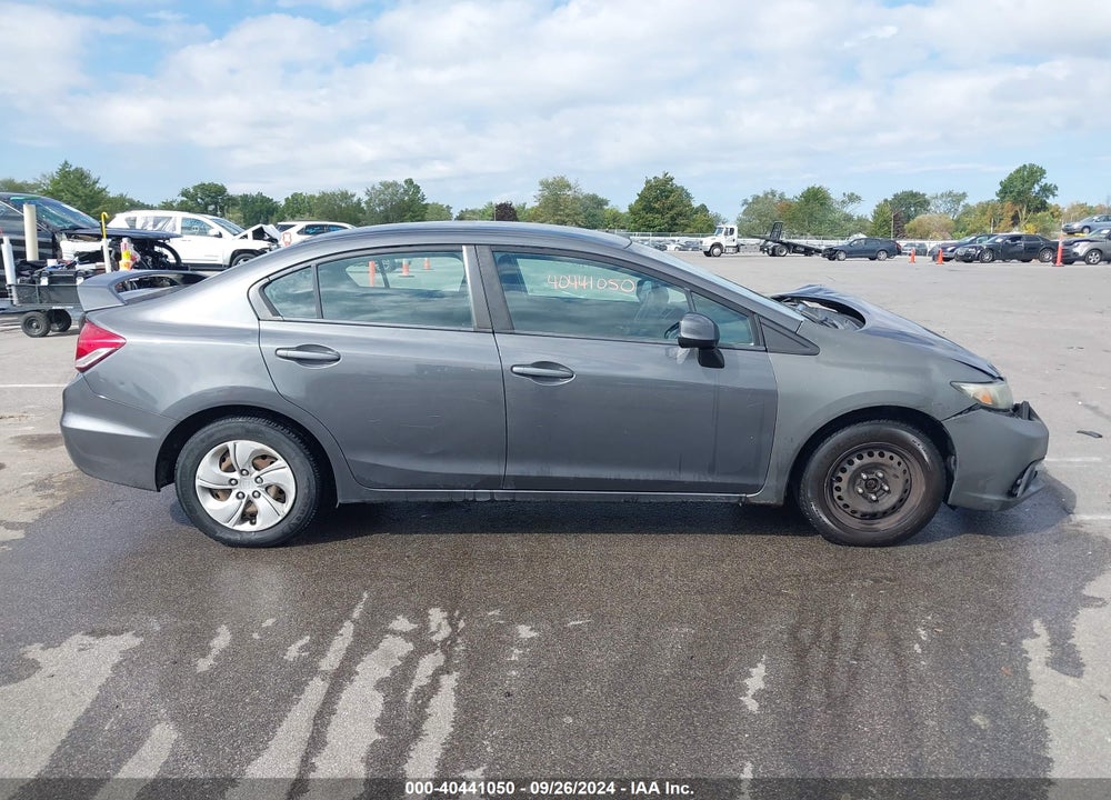 2013 HONDA CIVIC VIN: 2HGFB2F56DH573586