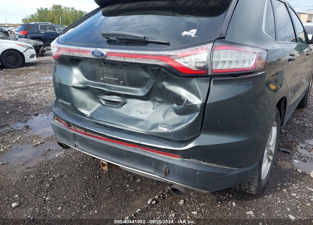 2015 FORD EDGE SEL VIN: 2FMTK4J95FBB20097