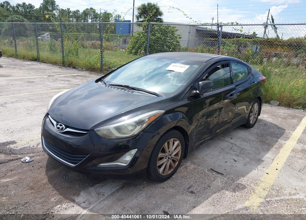 2014 HYUNDAI ELANTRA SE VIN: 5NPDH4AE0EH490056