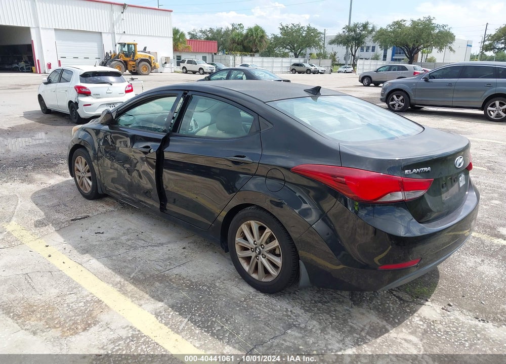 2014 HYUNDAI ELANTRA SE VIN: 5NPDH4AE0EH490056