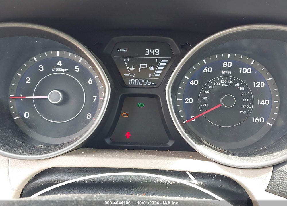 2014 HYUNDAI ELANTRA SE VIN: 5NPDH4AE0EH490056