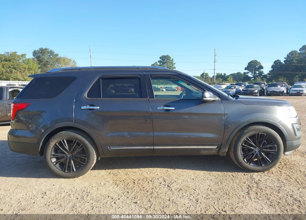 2016 FORD EXPLORER LIMITED VIN: 1FM5K7FH0GGA69001