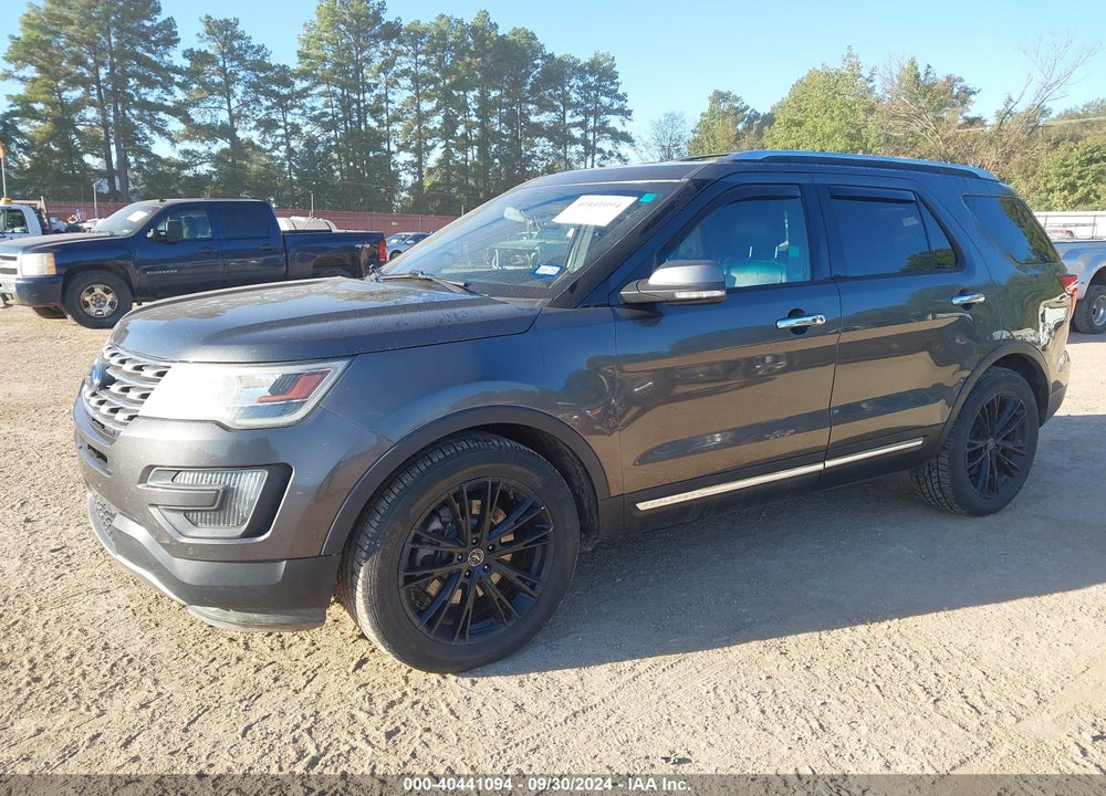 2016 FORD EXPLORER LIMITED VIN: 1FM5K7FH0GGA69001