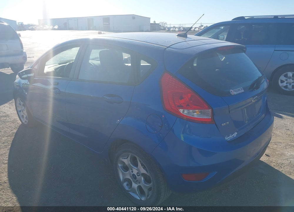 2011 FORD FIESTA SES VIN: 3FADP4FJ3BM219349