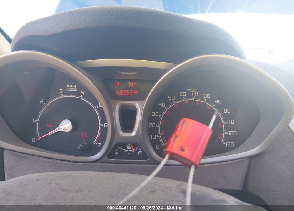 2011 FORD FIESTA SES VIN: 3FADP4FJ3BM219349