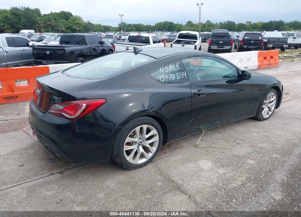 2013 HYUNDAI GENESIS 2.0T VIN: KMHHT6KD1DU091447