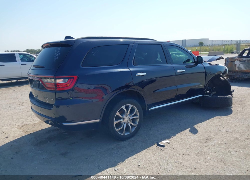 2017 DODGE DURANGO CITADEL ANODIZED PLATINUM AWD VIN: 1C4RDJEG1HC656886