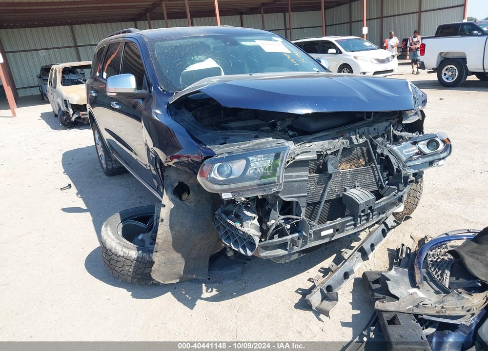 2017 DODGE DURANGO CITADEL ANODIZED PLATINUM AWD VIN: 1C4RDJEG1HC656886