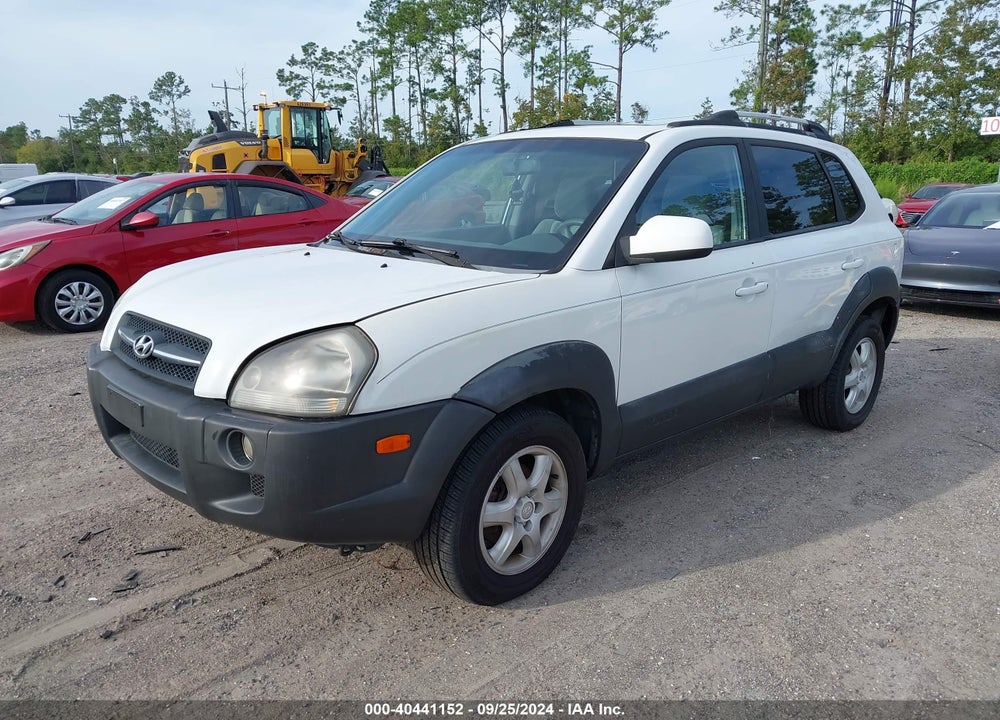 2005 HYUNDAI TUCSON GLS/LX VIN: KM8JN12D95U043033