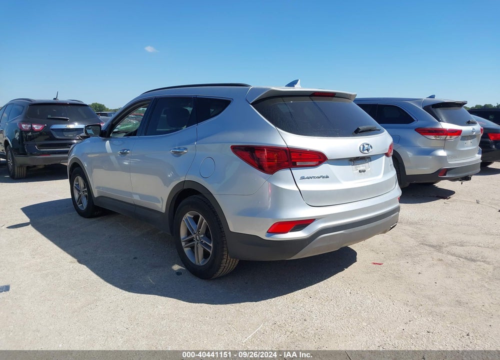 2018 HYUNDAI SANTA FE SPORT 2.4L VIN: 5XYZU3LB3JG527536