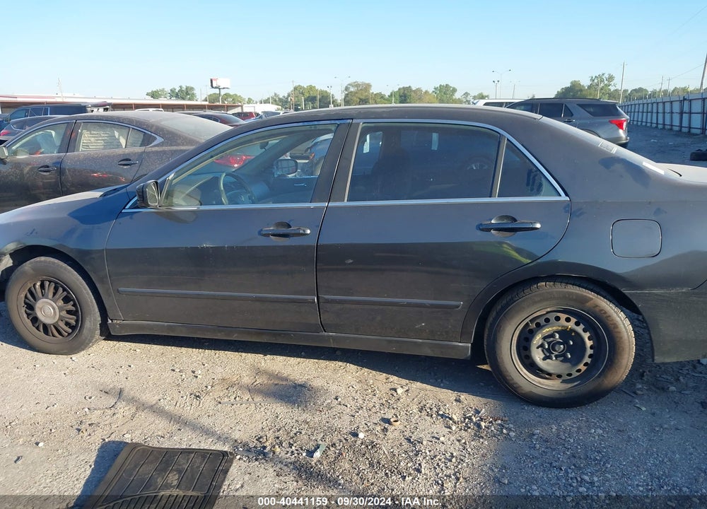 2007 HONDA ACCORD 2.4 LX VIN: 3HGCM56497G700597