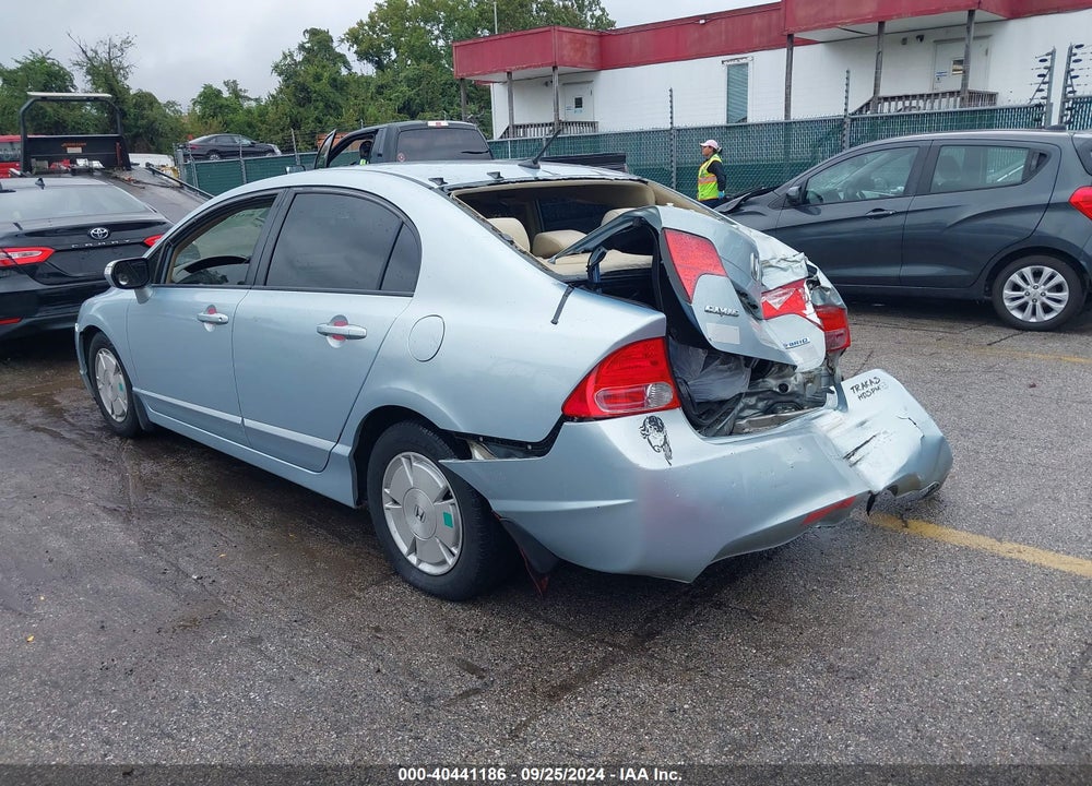 2008 HONDA CIVIC HYBRID VIN: JHMFA36218S013775