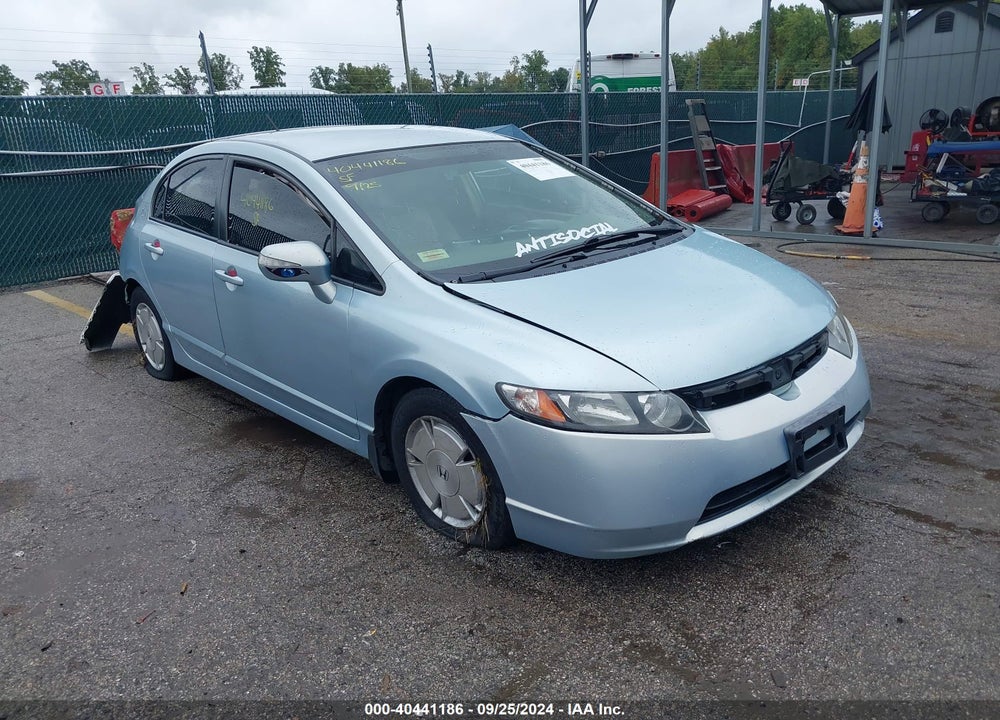 2008 HONDA CIVIC HYBRID VIN: JHMFA36218S013775
