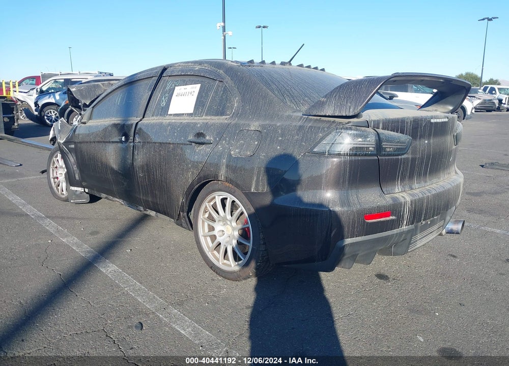 2015 MITSUBISHI LANCER EVOLUTION MR VIN: JA32W5FV0FU007599