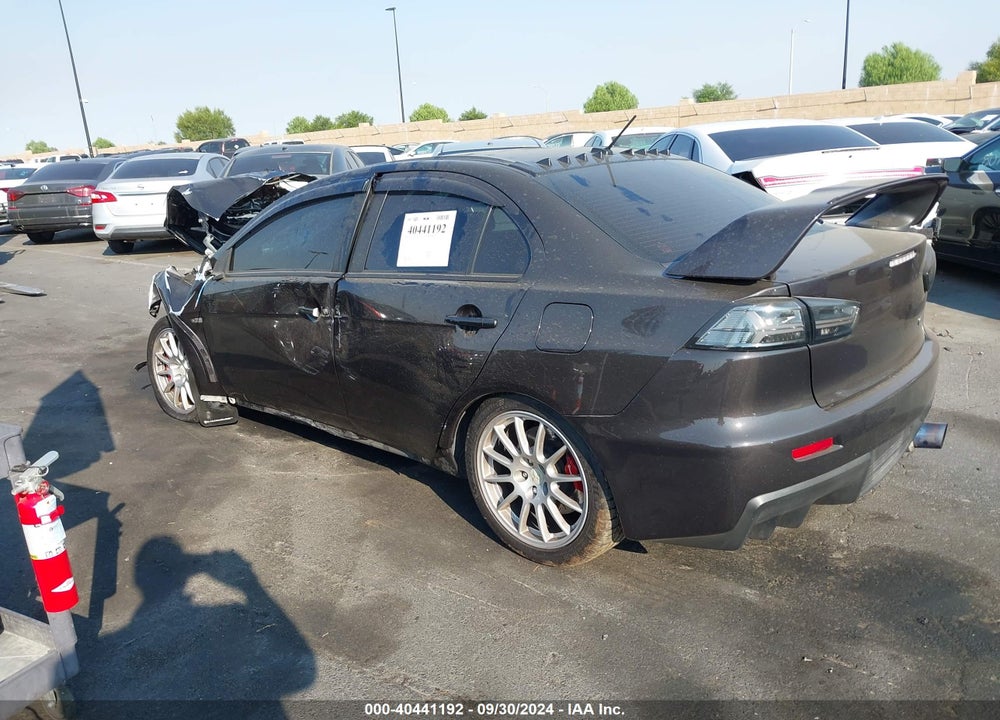 2015 MITSUBISHI LANCER EVOLUTION MR VIN: JA32W5FV0FU007599