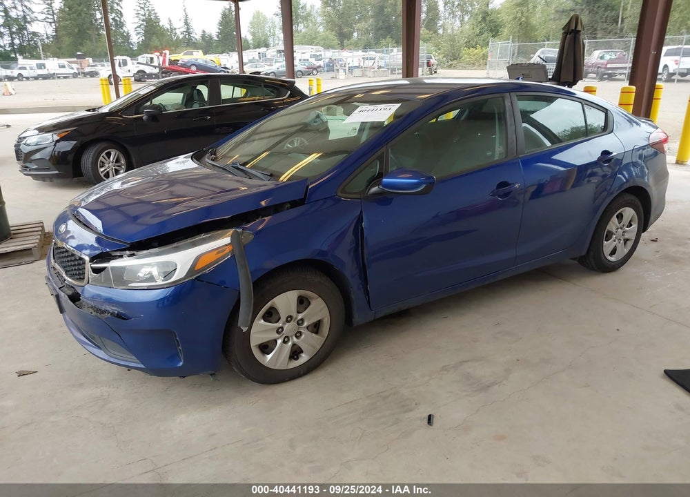 2017 KIA FORTE LX VIN: 3KPFK4A77HE047035