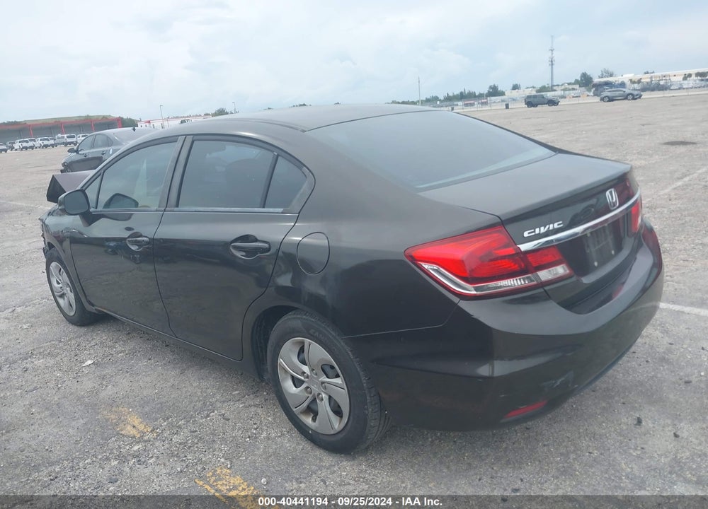 2013 HONDA CIVIC LX VIN: 19XFB2F50DE043950