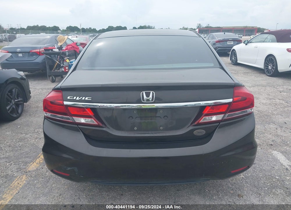 2013 HONDA CIVIC LX VIN: 19XFB2F50DE043950