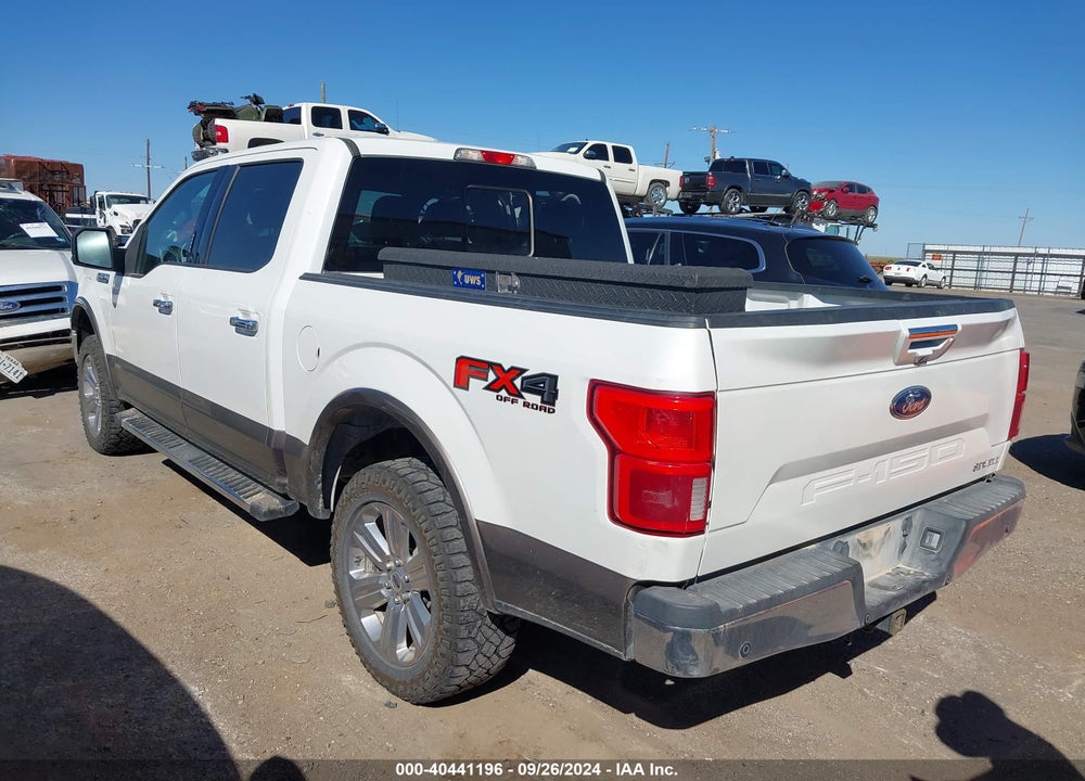 2020 FORD F-150 LARIAT VIN: 1FTEW1E50LKF02840