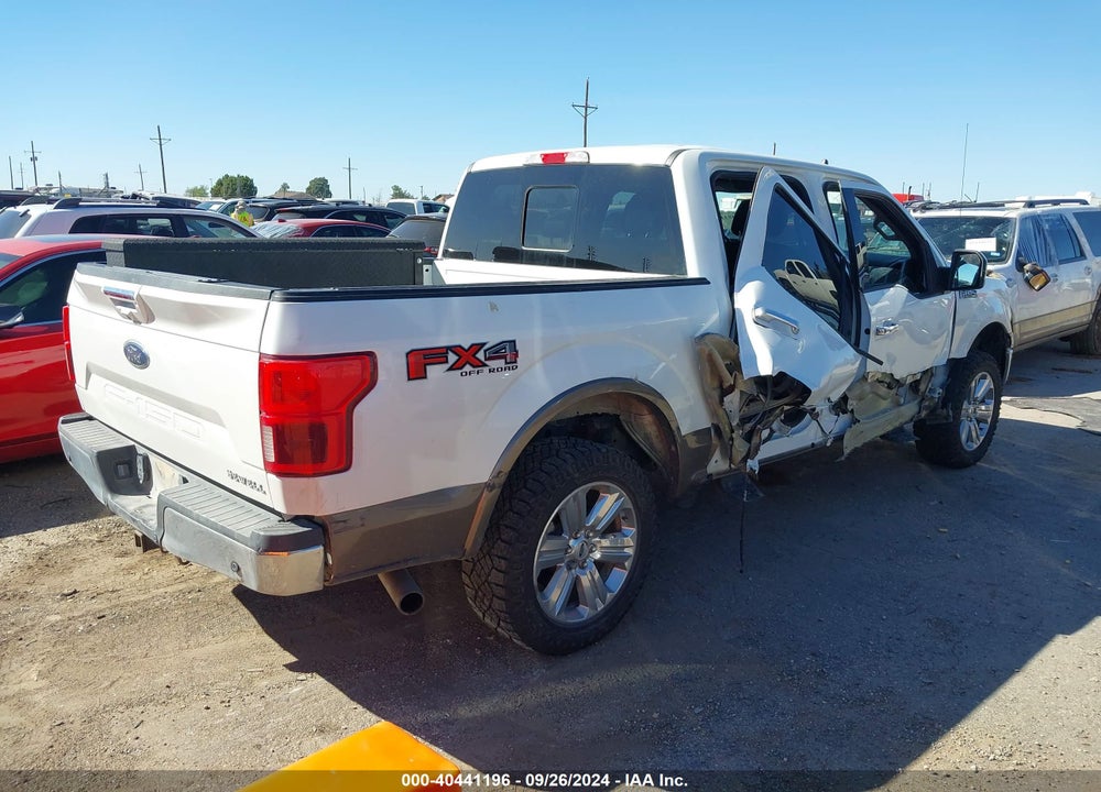 2020 FORD F-150 LARIAT VIN: 1FTEW1E50LKF02840