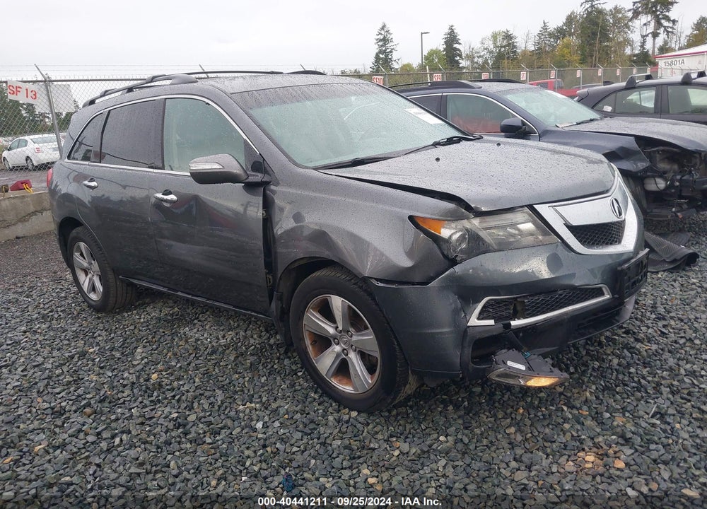 2012 ACURA MDX TECHNOLOGY PACKAGE VIN: 2HNYD2H39CH535789