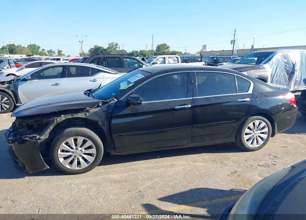 2013 HONDA ACCORD EX-L V-6 VIN: 1HGCR3F89DA013994