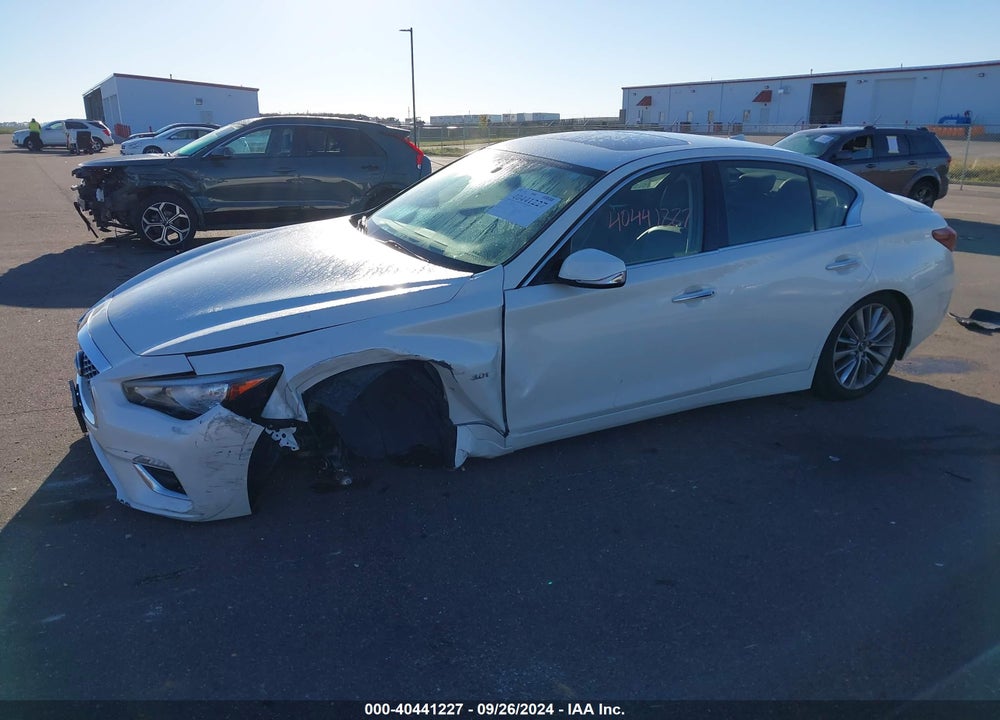 2018 INFINITI Q50 3.0T LUXE VIN: JN1EV7AR0JM435790