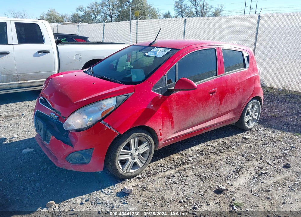 2014 CHEVROLET SPARK LS AUTO VIN: KL8CB6S93EC587024