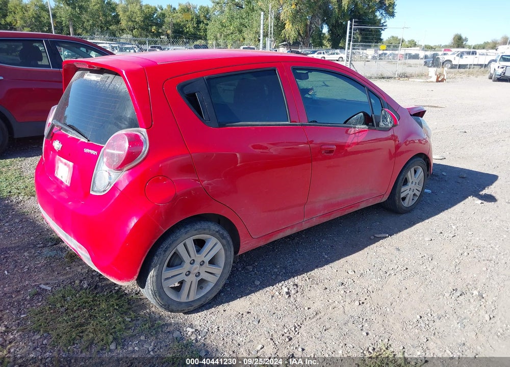 2014 CHEVROLET SPARK LS AUTO VIN: KL8CB6S93EC587024