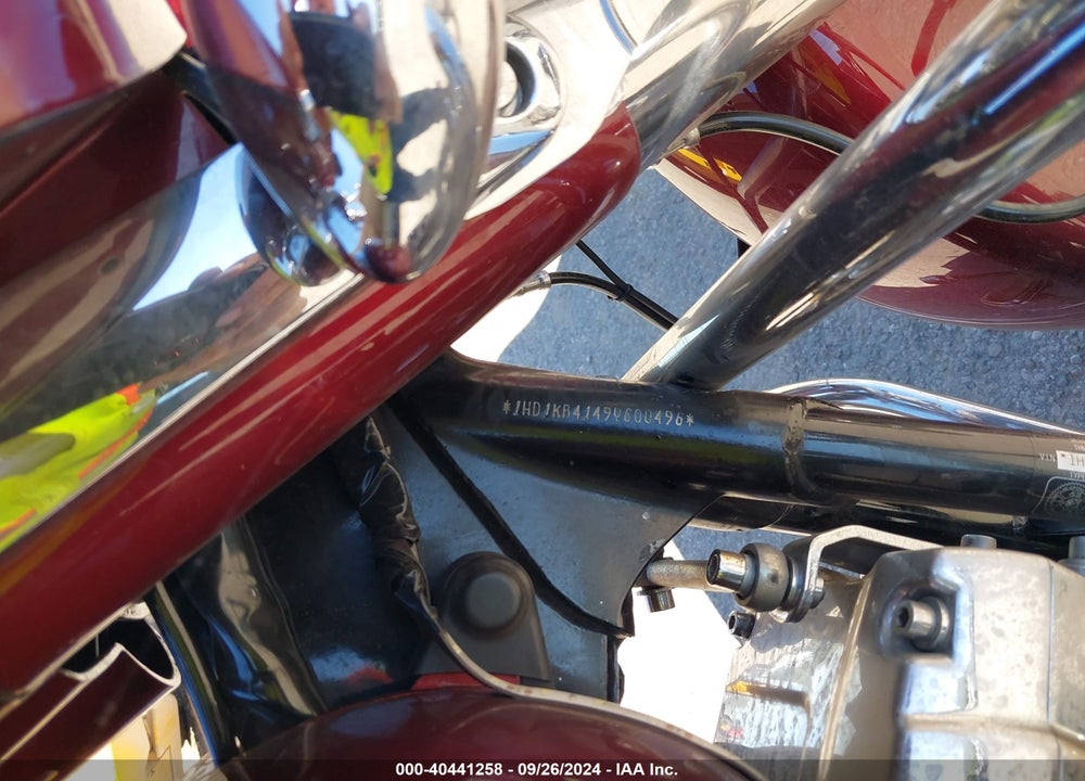 2009 HARLEY-DAVIDSON FLHX VIN: 1HD1KB4149Y600496