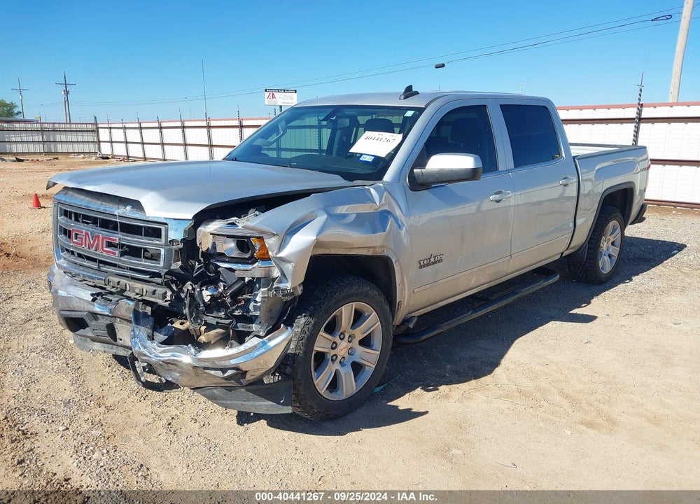 2015 GMC SIERRA 1500 SLE VIN: 3GTP1UEC8FG363155
