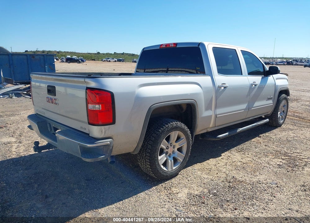 2015 GMC SIERRA 1500 SLE VIN: 3GTP1UEC8FG363155