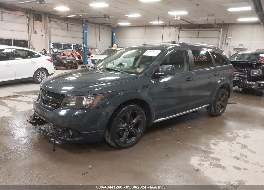2018 DODGE JOURNEY CROSSROAD AWD VIN: 3C4PDDGG2JT371534