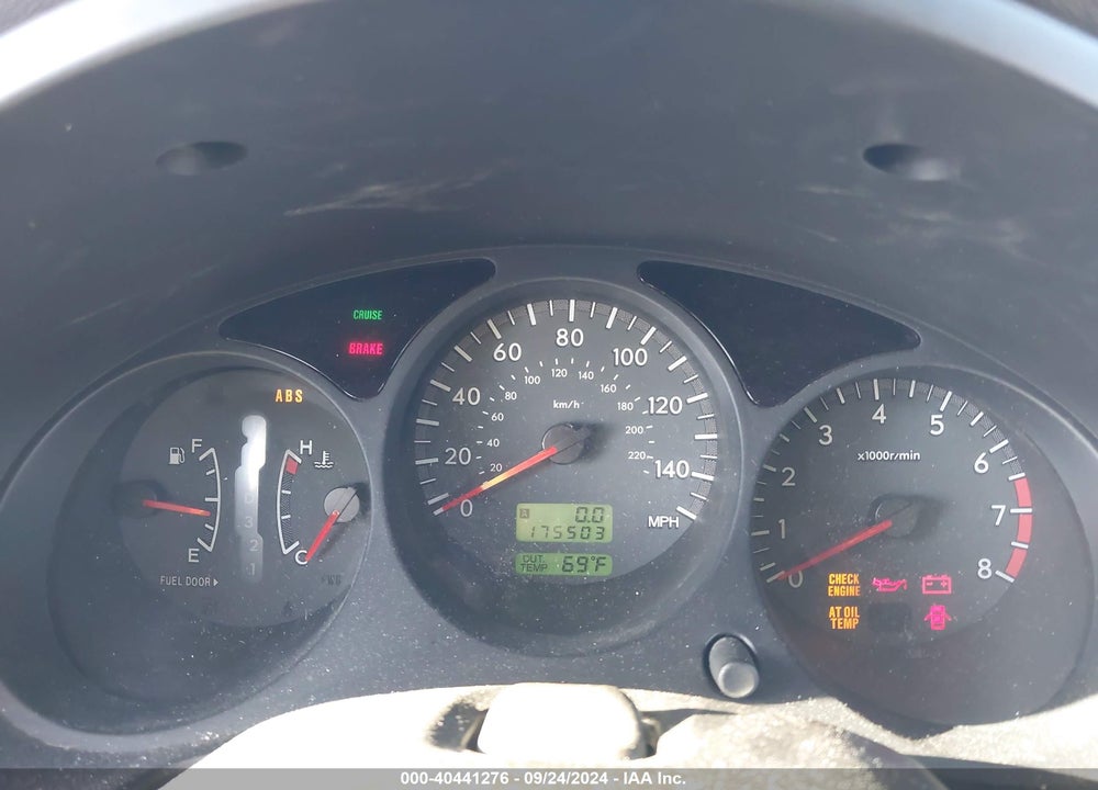 2004 SUBARU FORESTER 2.5XT VIN: JF1SG69674H730161