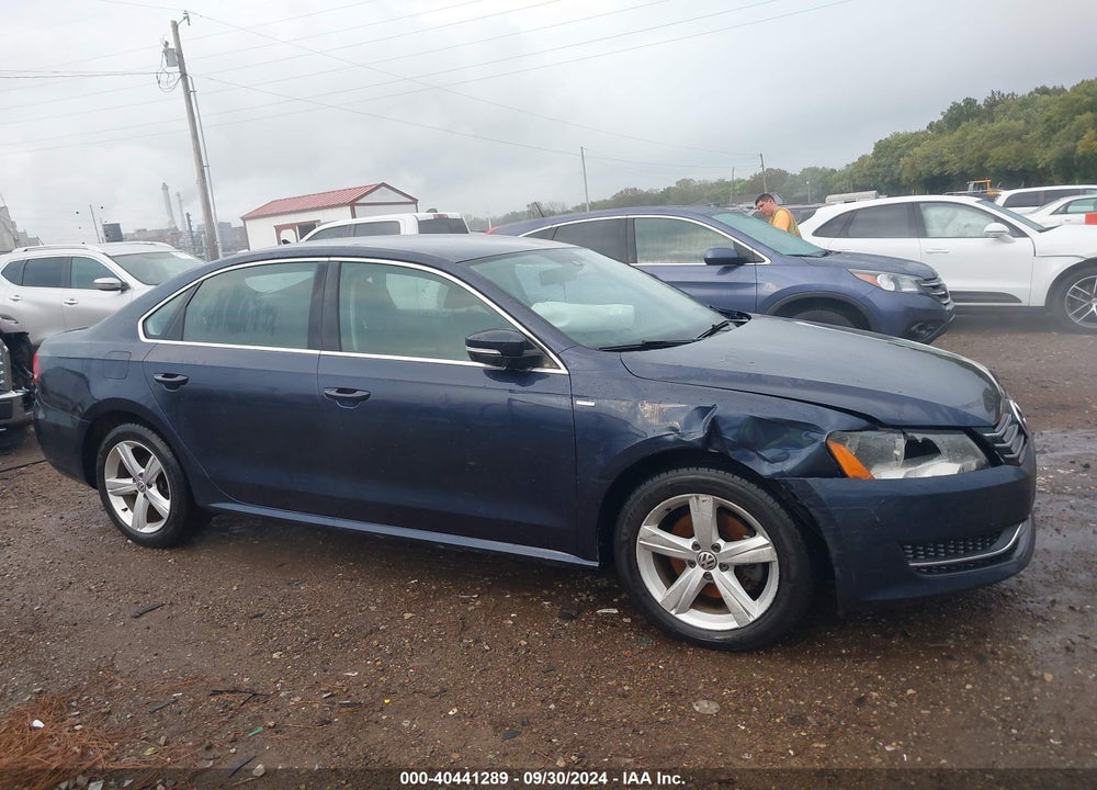 2014 VOLKSWAGEN PASSAT 1.8T WOLFSBURG EDITION VIN: 1VWAT7A37EC055738