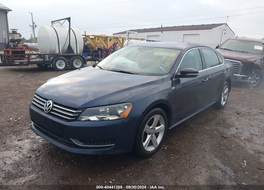 2014 VOLKSWAGEN PASSAT 1.8T WOLFSBURG EDITION VIN: 1VWAT7A37EC055738