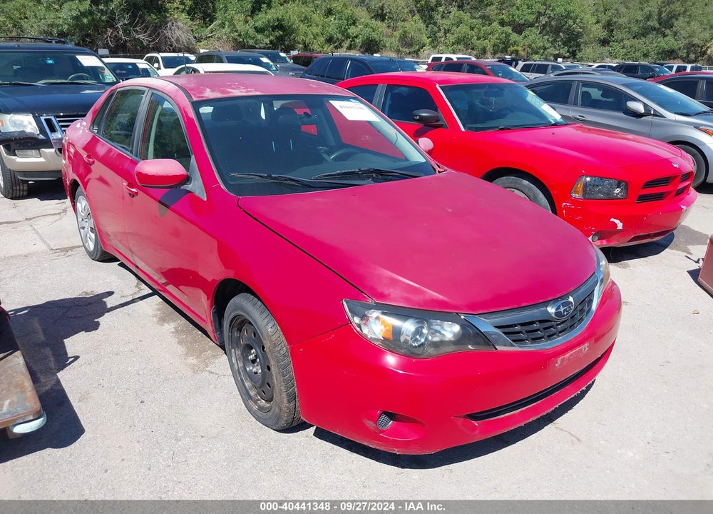 2009 SUBARU IMPREZA 2.5I VIN: JF1GE61639H508599