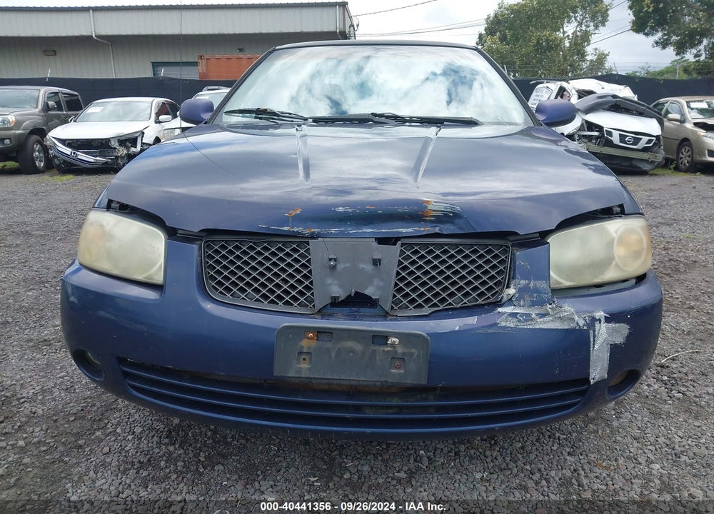 2006 NISSAN SENTRA 1.8S VIN: 3N1CB51D26L493944