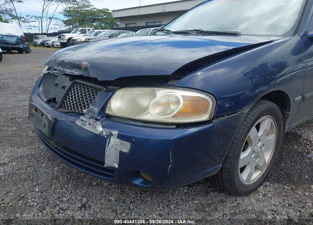 2006 NISSAN SENTRA 1.8S VIN: 3N1CB51D26L493944